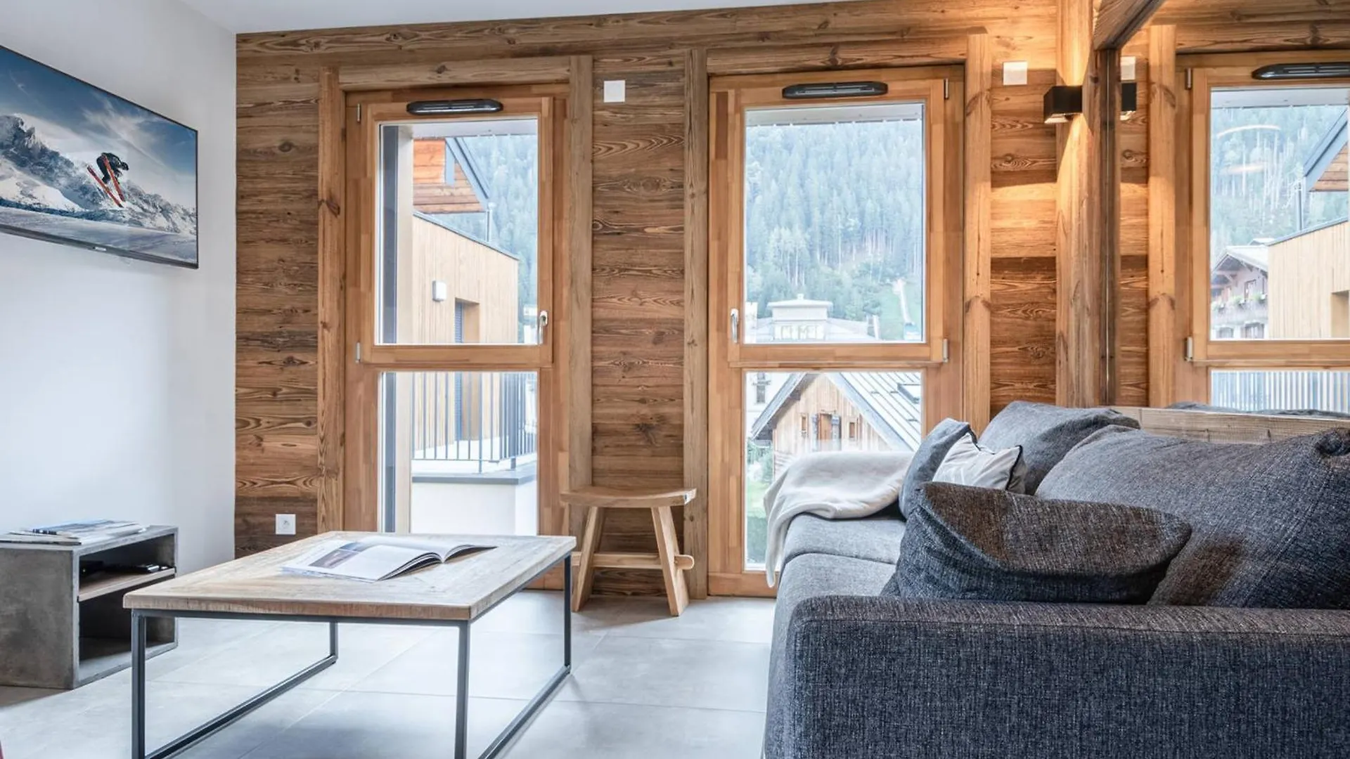 Duplex Centre Chamonix Pour 6 Avec Balcon Et Garage - Fr-1-343-248 Lejlighed