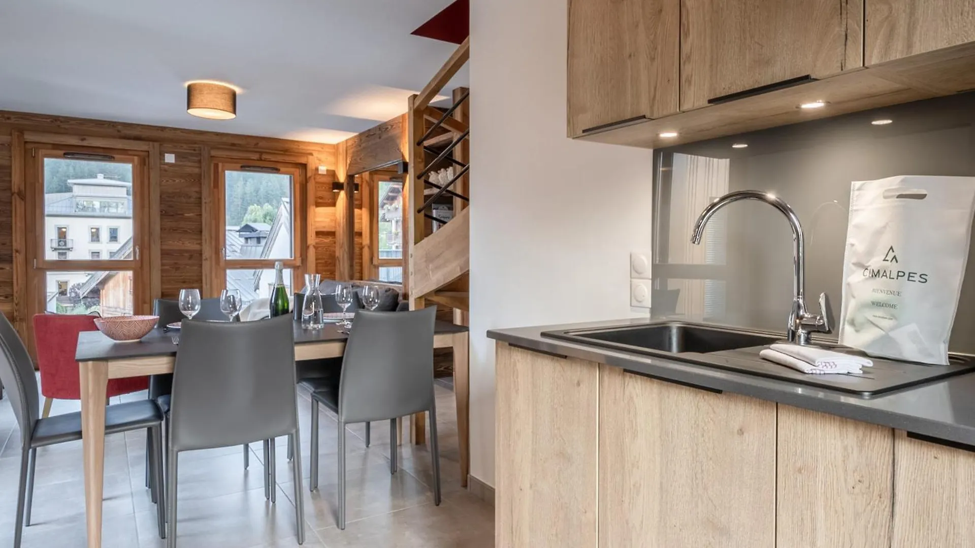 דירות Duplex Centre Chamonix Pour 6 Avec Balcon Et Garage - Fr-1-343-248 צרפת